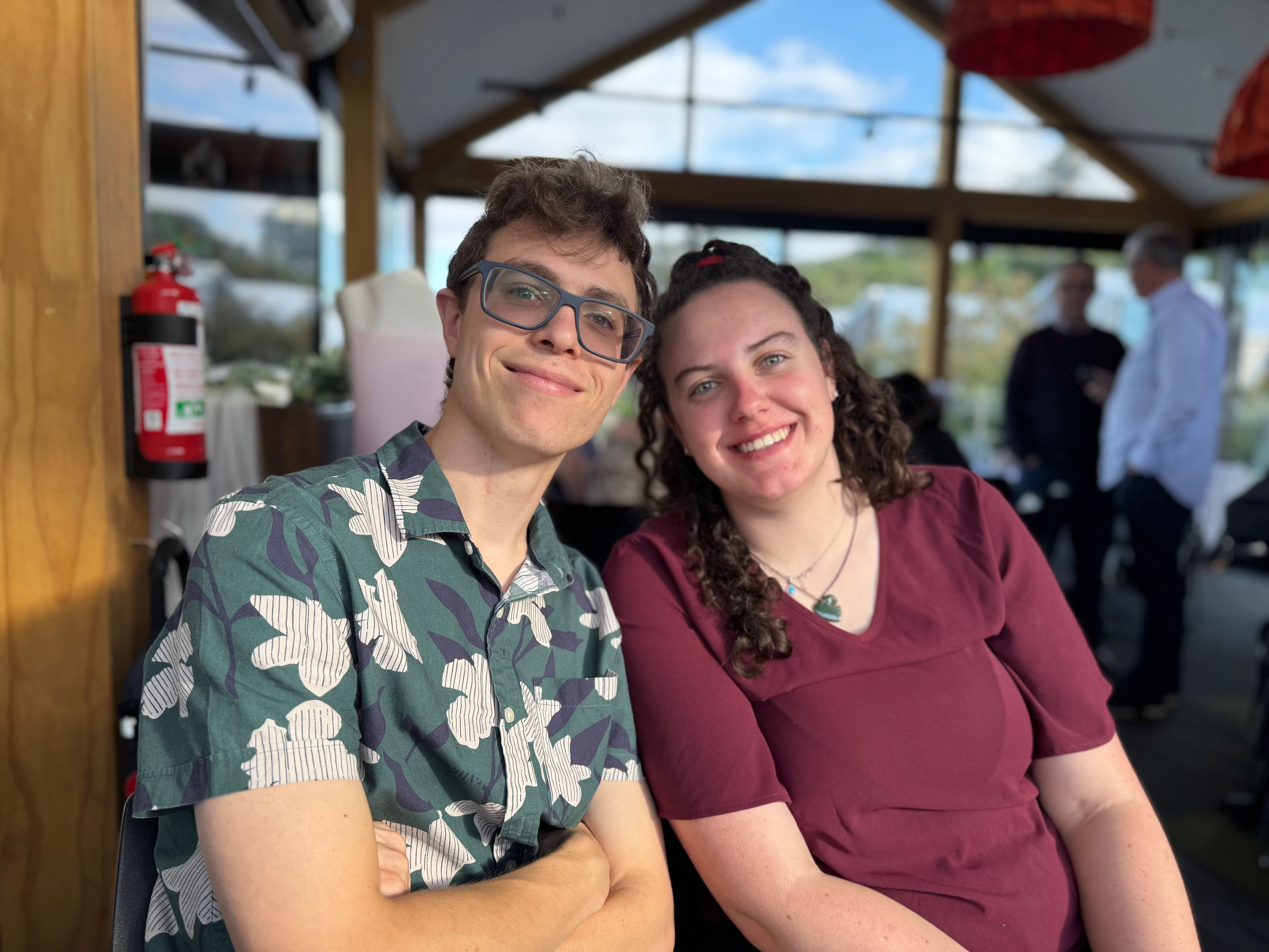 Us at grandparents event